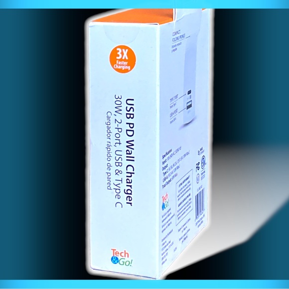 🆕 2-port PD Wall Charger USB & C, Signature Series - Picture 3 of 12